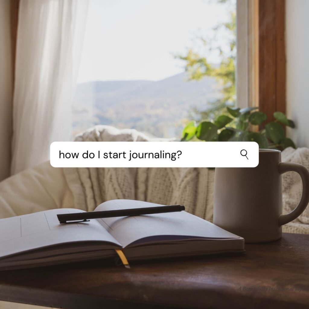 How do I start journaling?